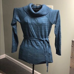 Blue sparkle sweater